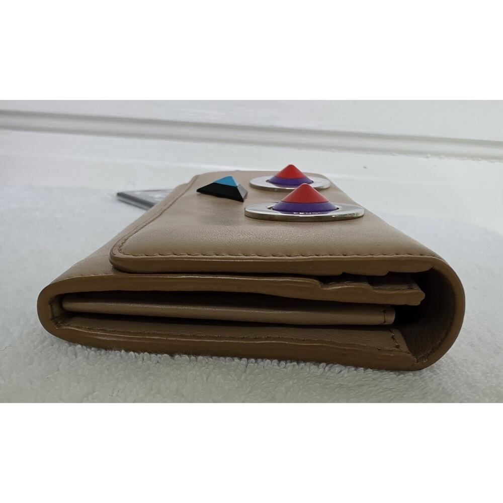 Fendi Roma Hypnoteyes Beige Continental Wallet w/COA - Picture 6 of 16